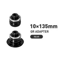 1 쌍 MTB 자전거 QR 전면/후면 허브 캡 변환기 Koozer XM490 480 470 산악 끝 어댑터 또는 스루 캡193939, QR Rear