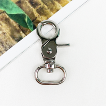 헤세드 20mm 가위개고리 가방연결고리 리드줄고리 끈고리, 실버