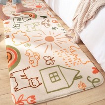 양드레 욕실 발매트 주방매트 현관러그, 낙서금지M(60x160)