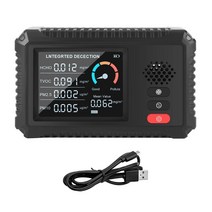 방사능측정기 라돈 세슘 식품 방사능 측정 가정용 휴대용 공기 품질 모니터 포름 알데히드 감지기 오염 측정기 hcho tvoc pm2.5pm10 테스터 공기 가스 감지기 정확한