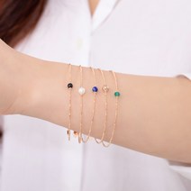 준쥬얼리 14K 오르빗 뱅글팔찌 [5종택1]