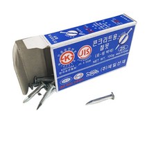 서희유통 콘크리트용 철못 7종 택1 나선형 콘크리트못, 25mm