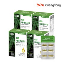 광동 대마종자유 hemp seed oil 30g, 4개