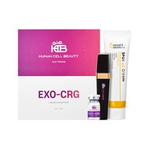 [휴먼셀뷰티] 피부과 엑소좀 EXO-CRG 페이스 홈케어 세트(앰플+MTS+AC크림50ml), 5개, 3ml