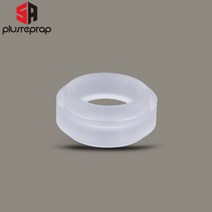3D프린터부품 3D 프린터 플라스틱 휠 POM 빅 모델 패시브 라운드 아이들러 풀리 기어 CNC Openbuilds V-슬, 02 Clear-No bearing_03 6pcs