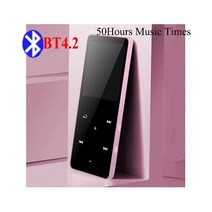 8G-128GB MP3 MP4 플레이어 터치 블루투스 5.0 무손실 오디오 레코더 음악 Mp3 HiFi 휴대용 워크맨 FM 라디오 전자 책, bt4.2 mp3 4_4GB