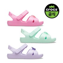 크록스(CROCS) 크록스 키즈 CLASSIC CROSS STRAP SANDAL PS 3종 택1 (20SKSD206245)