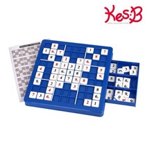 캐스B 보드게임 스도쿠숫자퍼즐(2196)KBB2196 kbb2196 교육완구 교구 스도쿠 숫자퍼즐 두뇌개발 문제해결 타일 보드게임, 본상품