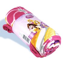 디즈니 캐릭터 프린세스 플리스 담요 낮잠이불 어린이집이불, 혼합