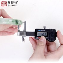 하이트게이지 BAISITE디지털 두께측정 녹강 전자 주얼리 유표 노기스 정밀도 0.01mm볼을 직경, 기본