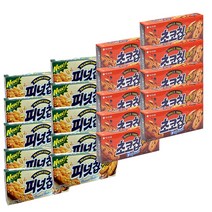 오리온 피넛칩쿠키 104g+초코칩쿠키 104g, 10세트