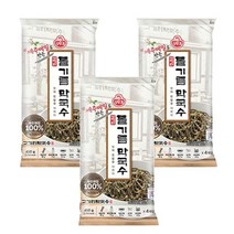 오뚜기 제주메밀로 만든 고기리들기름막국수 (×4개) 112.5g 밀키트 간편식, 3개