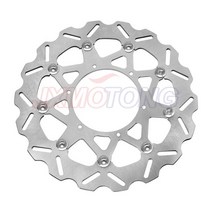 YZF WRF YZ250 YZ400F WR250 WR400F Supermoto 용 320MM 오버 사이즈 프론트 플로팅 브레이크 디스크 로터, 01 은, 01 은