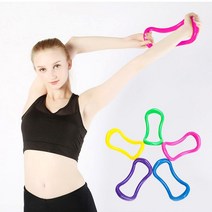 홈트기구 종아리 마사지 스트레칭 요가링 근육뭉침 릴렉스링 하체비만 추천, 블루