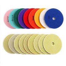 광택 양모 폴리싱 스펀지 패드 80mm 100mm 다이아몬드 연마 3 4인용 용 6, 500, 4인치, 1개