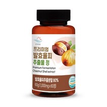 순수한줌 프리미엄 발효율피 추출물 정 1000mg x 60정, 9개