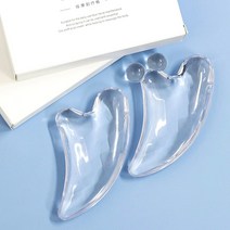 하트 괄사 경락 리프팅 승모근 얼굴마사지기구, 하트 괄사 마사지 A타입
