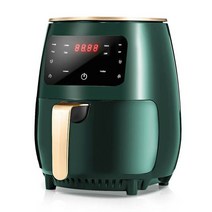1400w 4.5l 에어 프라이어 오일 프리 건강 밥솥 110v220v 다기능 스마트 터치 lcd 딥 에어 프라이어 감자 튀김 피자, 나, 초록