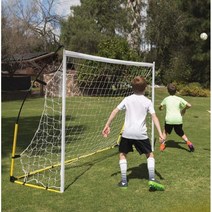 접이식 축구 간이 골대 휴대용 풋살 미니 네트 그물, 0.84x1.5x2.4m 옐로우-중형, 1개