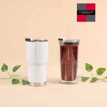 투썸 스테인레스 DT 텀블러 591ml + DT 아이스 텀블러 550ml 트윈스 세트, 퍼플