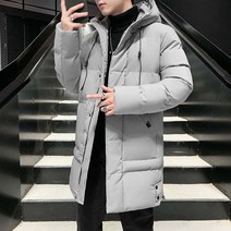 겨울 남녀공용 웰론 베이직 하프 롱패딩 padded coat 비보뉴 S499B082