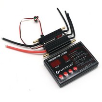 스피드 컨트롤러 모터 속도 조절기 Flycolor-RC 보트용 브러시리스 ESC 컨트롤러50A 70A 90A 120A 150AProgaming 카드 지원 2-6S Lipo, 10 90A and Card
