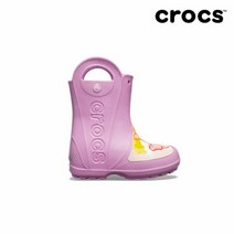 크록스 [크록스] 키즈 펀랩 버터플라이 레인부츠 핑크 205650-508