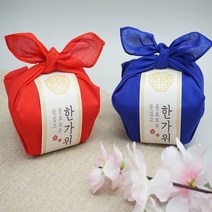 청홍 손수건 송편포장(4인용) 994312