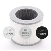 [빈트]CA-3000M 공기청정기모듈 교환용복합필터(적용모델 CA-3000WG DH-8000WG DH-9000WB), [3000/8000/9000모델 ] 5평형 필터