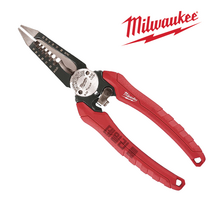 밀워키 6 in 1 멀티 스트리퍼 피복제거 전선 까기 탈피기 스트립퍼 전기공구 배선 와이어, 1개