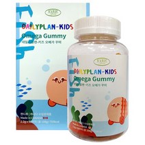에버그린 오메가꾸미 EPA DHA 어린이오메가3 키즈오메가3 성장기어린이 베타카로틴 사과농축 씹어먹는오메가3 구미, 2.2gx99꾸미, 1통