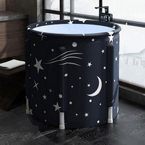 원룸 작은공간 접이형 간편한반식욕조 귀여운이동욕조