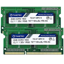 Timetec Hynix IC DDR4 SODIMM Intel NUC KIT 제품 2400MHz PC4 19200 비 ECC 언버퍼드 1.2V CL17 260 핀 노트북 컴퓨터 메, 8GB KIT(2x4GB)