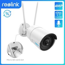 [리퍼브 IP 카메라] Reolink 5MP WiFi AI 모션 감지 CCTV 캠 스마트 홈 24/7 비디오 녹화 감시, 03 4MP WiFi 410W White