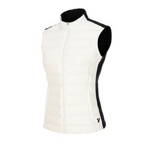 볼빅 여성용 골프 니트 하이브리드 경량다운 하이넥 베스트 VLLWL993