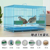 ARcompany 닭 관상용 닭장 사육함 병아리 가정용양식 작은애완동물, 04 XL-초대형60*40*40(일반택배), 05 하늘색草窝7세트