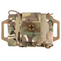 덤벨아령거치대정리대 아령받침대 덤벨거치대 Ifak 파우치 Molle 응급 처치 의료 키트 가방 파우치 1000D 전술 블로우 아웃 반사 IFAK 한 손, CP
