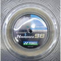 [nanogy98] 요넥스 배드민턴스트링 NANOGY 98 (NBG 98) 200m, CG