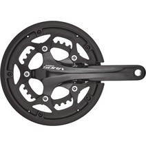 시마노 소라 크랭크셋 FC-R3000-CG 체인 가드 부착 50X34T 2x9S 블랙, 170mm