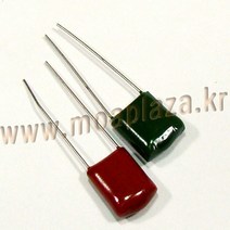 마일러콘덴서0.33uF 마일러콘덴서334j 330nf 100vDC Polyester Film Capacitors 0.33uf, 100개