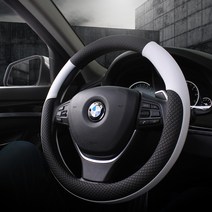 지엠지모터스 뉴체어맨 03~08탈리오 프리미엄 핸들커버, 화이트