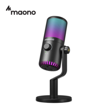 마오노 DM30RGB 블랙 게이밍 방송용 USB 콘덴서 마이크