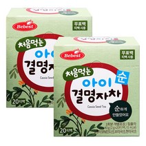 베베스트 순 결명자차 티백, 2통