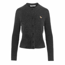 MAISON KITSUNE 명품메종키츠네 23SS 폭스 울 가디건 다크그레이멜란지 JW00514KT1006 H170