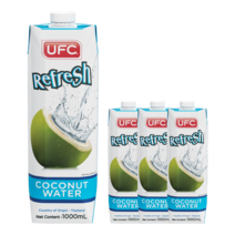 유에프씨 태국 100% 코코넛워터 1L, 4개