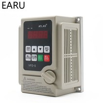 110V 220V 1.5kw 벡터 Inveter 2.2kw VFD 인버터 주파수 변환기 가변 드라이브 모터 속도 제어, [02] 220V, [01] 1.5KW