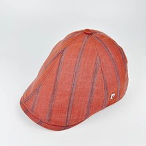 피에르가르뎅 마 스트라이프 중년 남성 헌팅캡 봄 여름 도리구찌 할아버지 어르신 모자