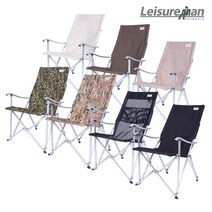 레저맨 릴렉스체어 교체용원단 벨크로스킨, 블랙