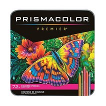 프리즈마컬러 Prismacolor 프리미어 색연필 72색 소프트 코어 크레용 펜슬 3599TN, 72 Count (Pack of 1), 72 Count (Pack of 1)