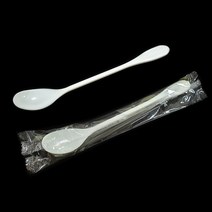일회용 머들러 스푼 16cm 100개 개별포장, 1개